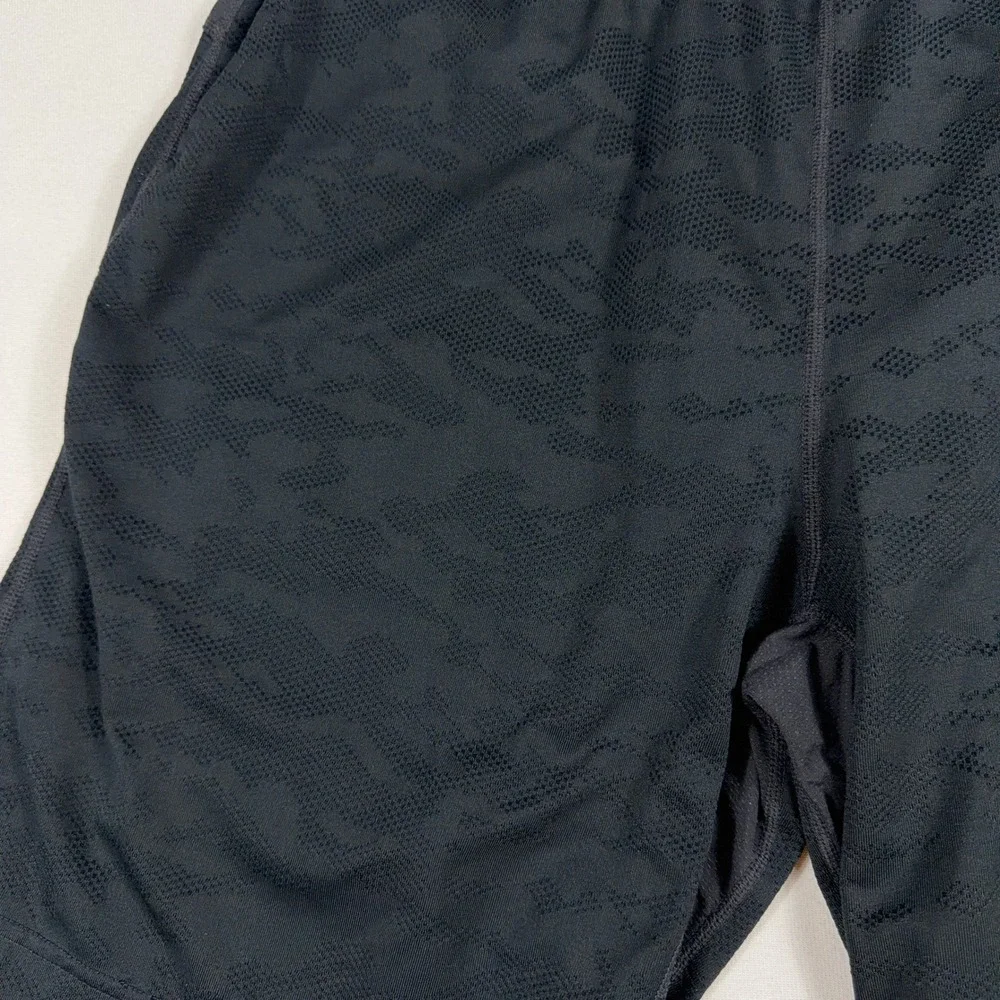 SAXX Kinetic Train Athletic‎ Shorts Camo Mesh Performance Medium Black 8
